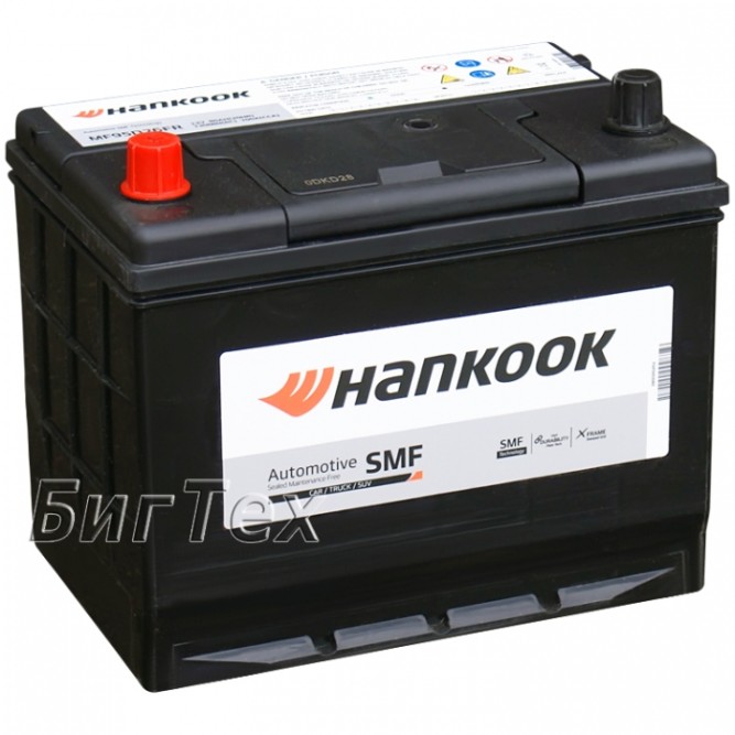 Аккумулятор автомобильный HANKOOK MF95D26FR 80 Ач