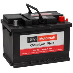 Аккумулятор автомобильный FORD MOTORCRAFT 2247685 60Аh 540A (низкий)
