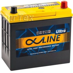 Аккумулятор автомобильный Alphaline Ultra 75B24LS 59 Ач