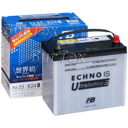 Аккумулятор автомобильный FB ECHNO IS EFB N-55/b24L Start-Stop 45 Ач Аккумулятор автомобильный FB ECHNO IS EFB N-55/b24L Start-Stop 45 Ач