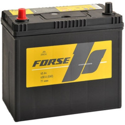 Аккумулятор автомобильный FORSE JIS 60B24R 45Ah 430А (тонкие клеммы)