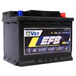 Аккумулятор автомобильный VST EFB 60Ah (560 500 060) о.п.