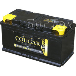 Аккумулятор автомобильный COUGAR 100 Ah (низкий)