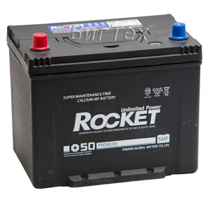Аккумулятор автомобильный ROCKET SMF 95D26R 85 Ач 700A п.п