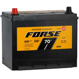 Аккумулятор автомобильный FORSE JIS 70Ah 600А п/п