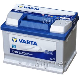 Аккумулятор автомобильный VARTA Blue Dynamic D59, 60 Ач Аккумулятор автомобильный VARTA Blue Dynamic D59, 60 Ач