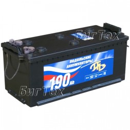 Аккумулятор грузовой Подольск 190 Ач (болт) Аккумулятор грузовой Подольск 190 Ач (болт)