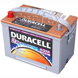 Аккумулятор автомобильный Duracell AGM34, 75Ah Аккумулятор автомобильный Duracell AGM34, 75Ah