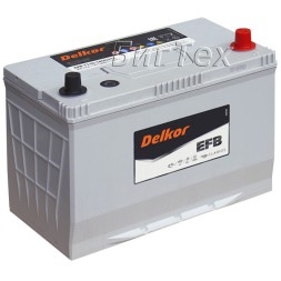 Аккумулятор автомобильный Delkor Start-Stop EFB 145D31L 90 Ач Аккумулятор автомобильный Delkor Start-Stop EFB 145D31L 90 Ач