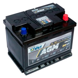 Аккумулятор автомобильный VST AGM VRLA 60Ач 660А (560 900 066)