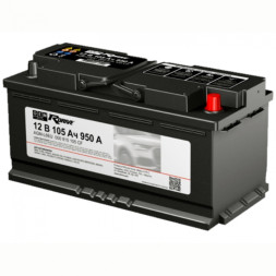Аккумулятор автомобильный RDRIVE OEM AGM-L5EU 105 Ач (000 915 105 CF)