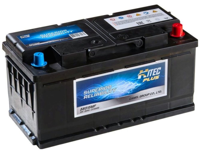 Аккумулятор автомобильный HITEC 58515MF LB5 92Ah 800A