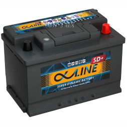 Аккумулятор автомобильный ALPHALINE SD+ MF57512 L3 75 Ач