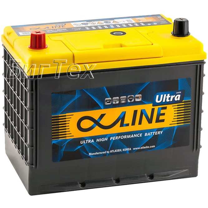 Аккумулятор автомобильный Alphaline Ultra 115D26R 88 Ач