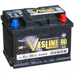 Аккумулятор автомобильный VESLINE L2, 60 Ah Аккумулятор автомобильный VESLINE L2, 60 Ah