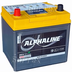 Аккумулятор автомобильный Alphaline AGM AX S55D23R 50Ah