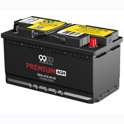 Аккумулятор автомобильный 9999 PREMUIM AGM QNA-410LN5-IS 92Ah