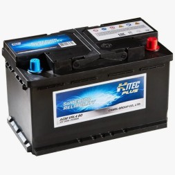 Аккумулятор автомобильный HITEC AGM VRL4 80Ah 