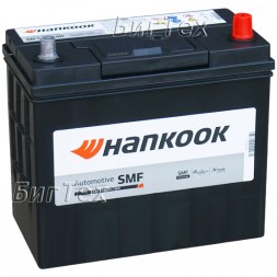 Аккумулятор автомобильный HANKOOK 55B24L 45Ah (тонкие клеммы) Аккумулятор автомобильный HANKOOK 55B24L 45Ah (тонкие клеммы)