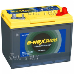 Аккумулятор лодочный Atlas E-NEX AGM M24R 75 Ач