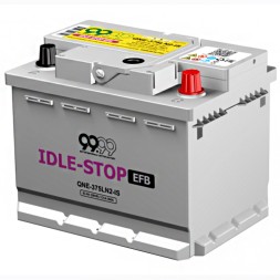 Аккумулятор автомобильный 9999 IDLE-STOP EFB QNE-375LN2-IS 63Ah 590A 