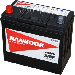 Аккумулятор автомобильный HANKOOK 60B24R 48 Ач (тонкие клеммы) Аккумулятор автомобильный HANKOOK 60B24R 48 Ач (тонкие клеммы)