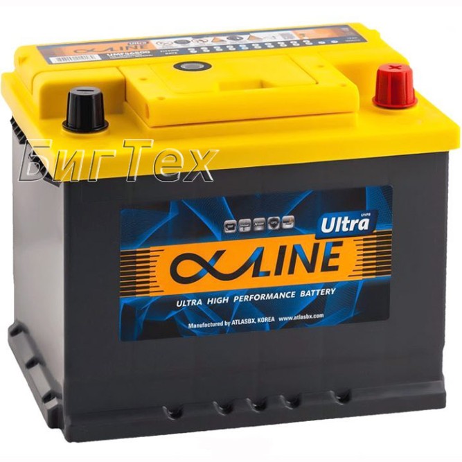 Аккумулятор автомобильный Alphaline Ultra 56200 62 Ач