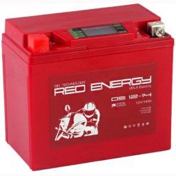 Мото аккумулятор Red Energy DS 1214, 14 Ач (YTX14-BS)