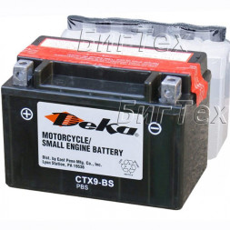 Мото аккумулятор Deka CTX9-BS, 8Ач