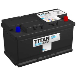 Аккумулятор автомобильный TITAN EURO SILVER 85Ah (низкий)