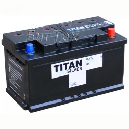 Аккумулятор автомобильный TITAN EURO SILVER 85Ah (низкий)