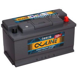 Аккумулятор автомобильный ALPHALINE SD+ MF60038 L5 100 Ач 850A