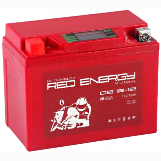 Мото аккумулятор Red Energy DS 1212, 12 Ач (YTX12-BS)