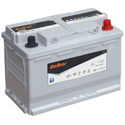 Аккумулятор автомобильный Delkor Start-Stop AGM LN4 80 Ач Аккумулятор автомобильный Delkor Start-Stop AGM LN4 80 Ач