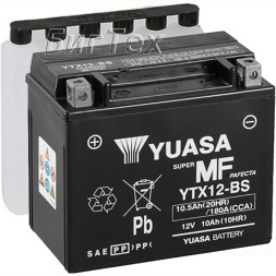 Мото аккумулятор YUASA AGM YTX12-BS 10.5 Ач