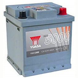 Аккумулятор автомобильный YUASA YBX5202 Silver 45 Ач Аккумулятор автомобильный YUASA YBX5202 Silver 45 Ач