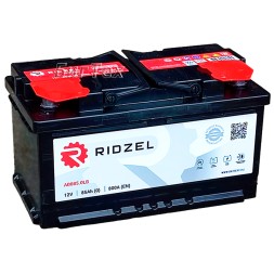 Аккумулятор автомобильный RIDZEL 85Ач 800А о.п. низкий 