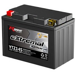 Мото аккумулятор RDrive CARBON YTZ14S 11.8 Ач 250A 12V