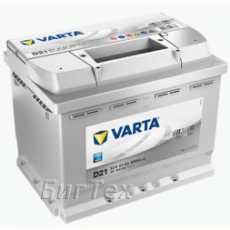 Аккумулятор автомобильный VARTA Silver Dynamic D21, 61 Ач Аккумулятор автомобильный VARTA Silver Dynamic D21, 61 Ач