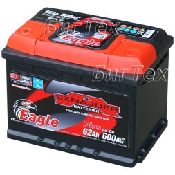 Аккумулятор автомобильный Sznajder Plus 62 Aч L2 (56265) Аккумулятор автомобильный Sznajder Plus 62 Aч L2 (56265)