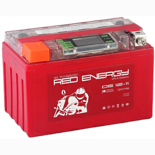Мото аккумулятор Red Energy DS 1211, 11 Ач (YTZ12S-BS, YTZ14S-BS)