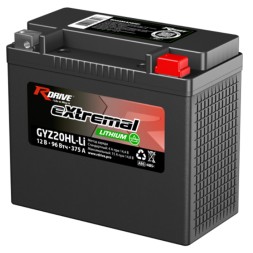 Мото аккумулятор Rdrive LITHIUM GYZ20HL-Li 96 Втч (7,5Ah)