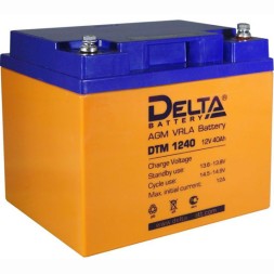 Аккумулятор Delta DTM L 1240, 40 А/ч Аккумулятор Delta DTM L 1240, 40 А/ч