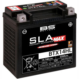 Мото аккумулятор BS BTX14HL SLA MAX 14.7 Ач (YTX14HL)