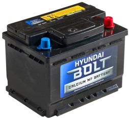 Аккумулятор автомобильный HYUNDAI Bolt SMF55840 60Ач 540А (242x175x175)