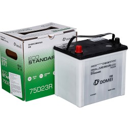 Аккумулятор автомобильный DOMEI ECO STANDARD 75D23R 65Ah 640A