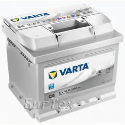Аккумулятор автомобильный VARTA Silver Dynamic C6, 52 Ач