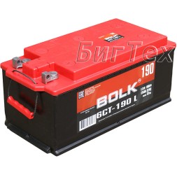 Аккумулятор Bolk 6ст-190 А/ч (клеммы "болт") Аккумулятор Bolk 6ст-190 А/ч (клеммы "болт")