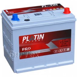Аккумулятор автомобильный PLATIN PRO ASIA 75 Ah Аккумулятор автомобильный PLATIN PRO ASIA 75 Ah