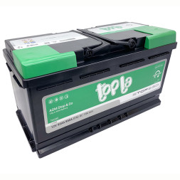 Аккумулятор автомобильный Topla AGM Stop Go L6, 105 Ач